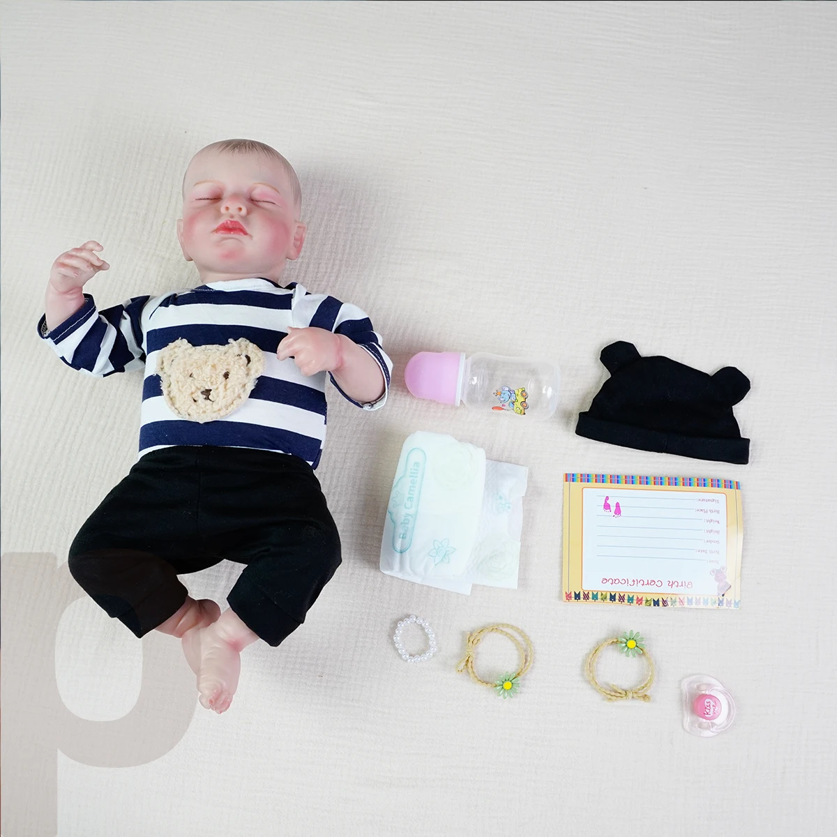 JOYORA 50 centimetri Reborn Doll Neonato Formato Bambola 3D Pelle Vena Visibile di Alta Qualità Disegnato A Mano Bambola Carino Bambola di Moda Regalo di Festa