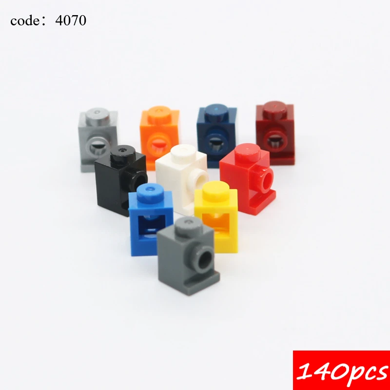 

140PCS Assembles Particles 4070 Brick Special 1x1 with Headlight Building Blocks Bricks Kit Part High-Tech Toy For Children Gift