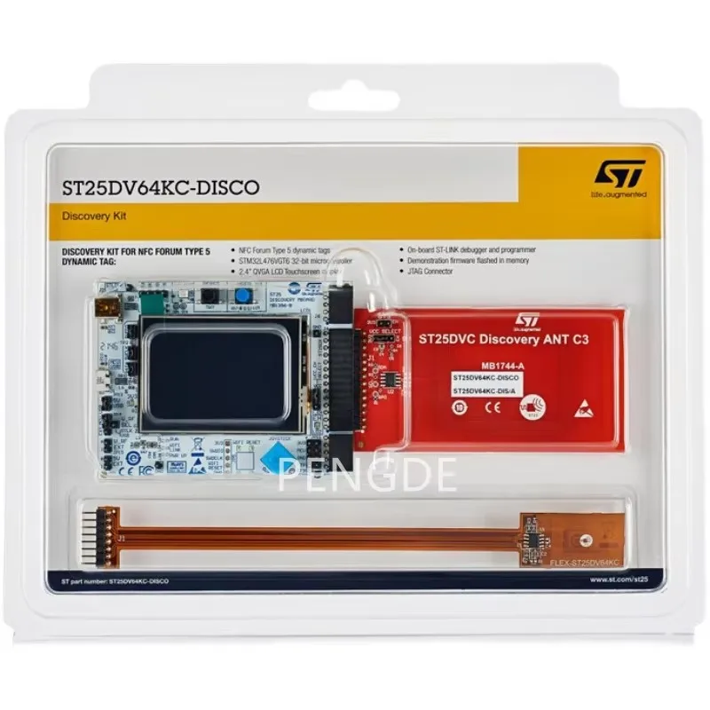 ST25DV64KC-DISCO ST25DV-I2C-EVO Dynamic NFC/RFID Tag Discovery Kit