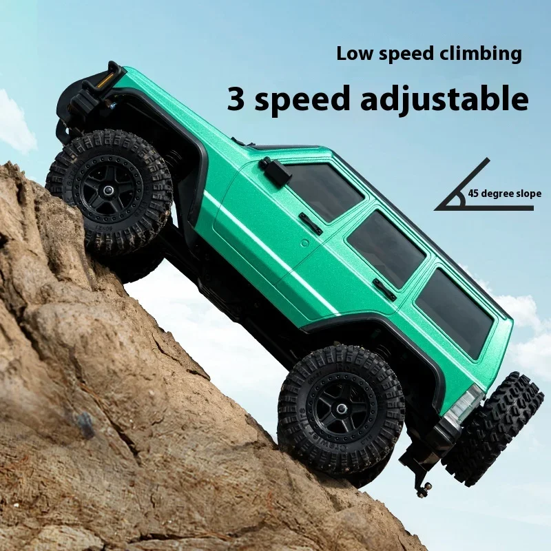 Nuovo Full-Scale Climbing 4wd Rc Car Simulation Cherokee High Torque fuoristrada modello giocattolo per bambini regali per la stagione di laurea