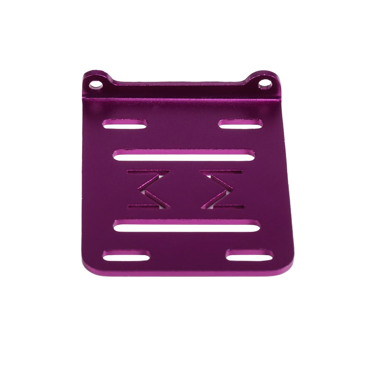 Bandeja de accesorios de aluminio CNC, soporte ESC de batería electrónica para transmisión baja 1/10 RC Crawler Comp construye actualización de chasis LCG