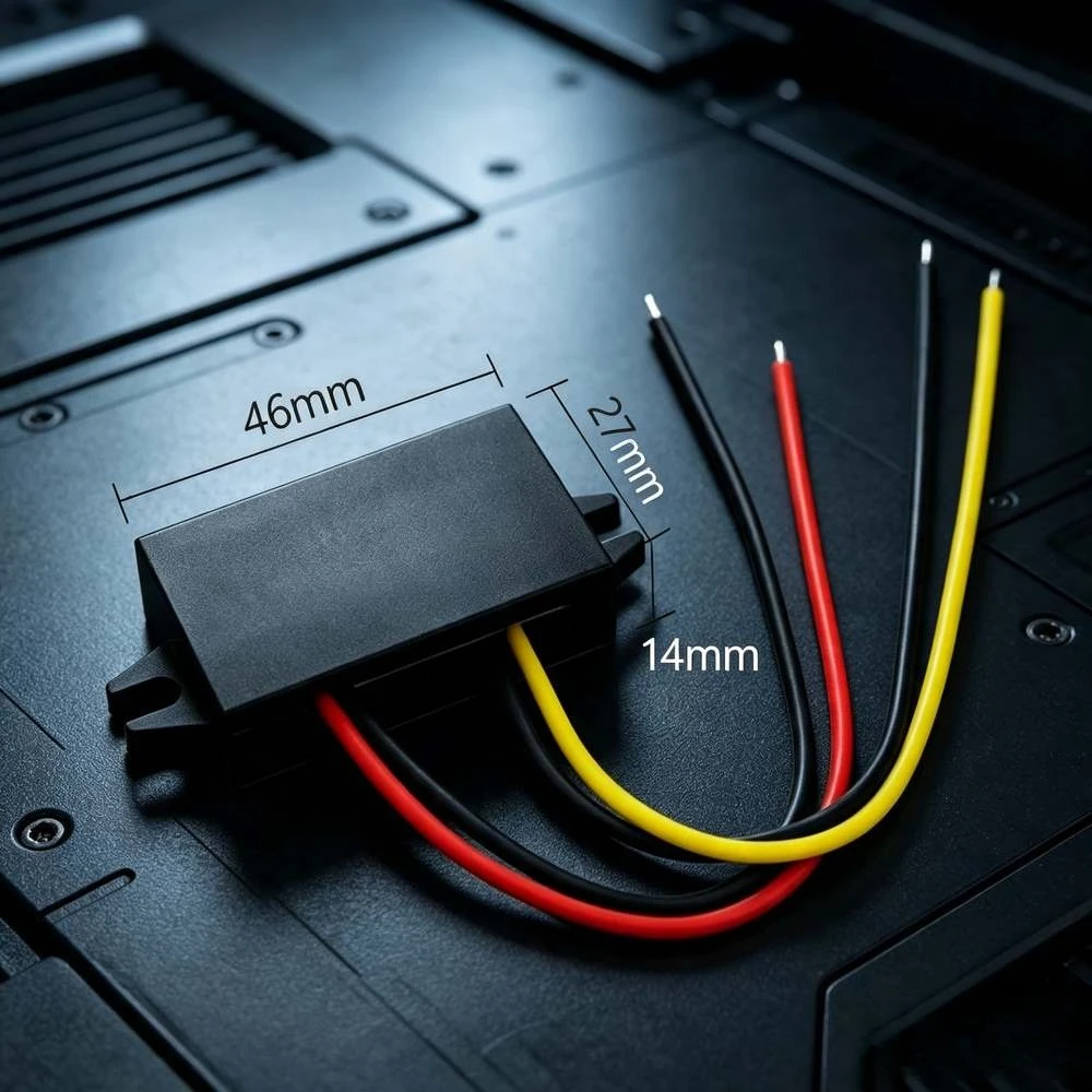 15-80V to 12V 1A-5A DC Buck Step-down Converter 12V Voltage Regulator Automotive Regulator Stabilizer for Cars Mini Converter CE