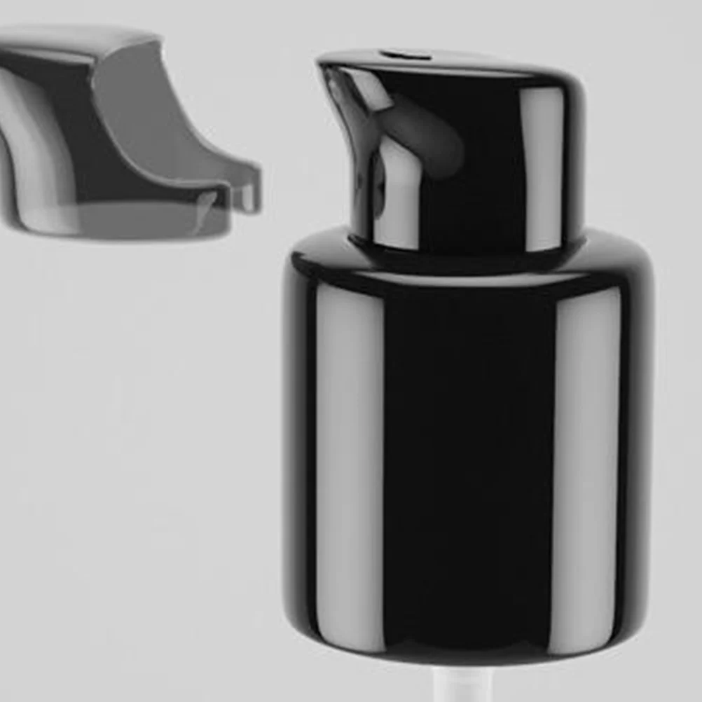 

5Pcs Lotion Pump Heads Black 20 Calibre 45mm Durable Replacement Press Pumps Bottle Accessories for Soap Cream Detergent