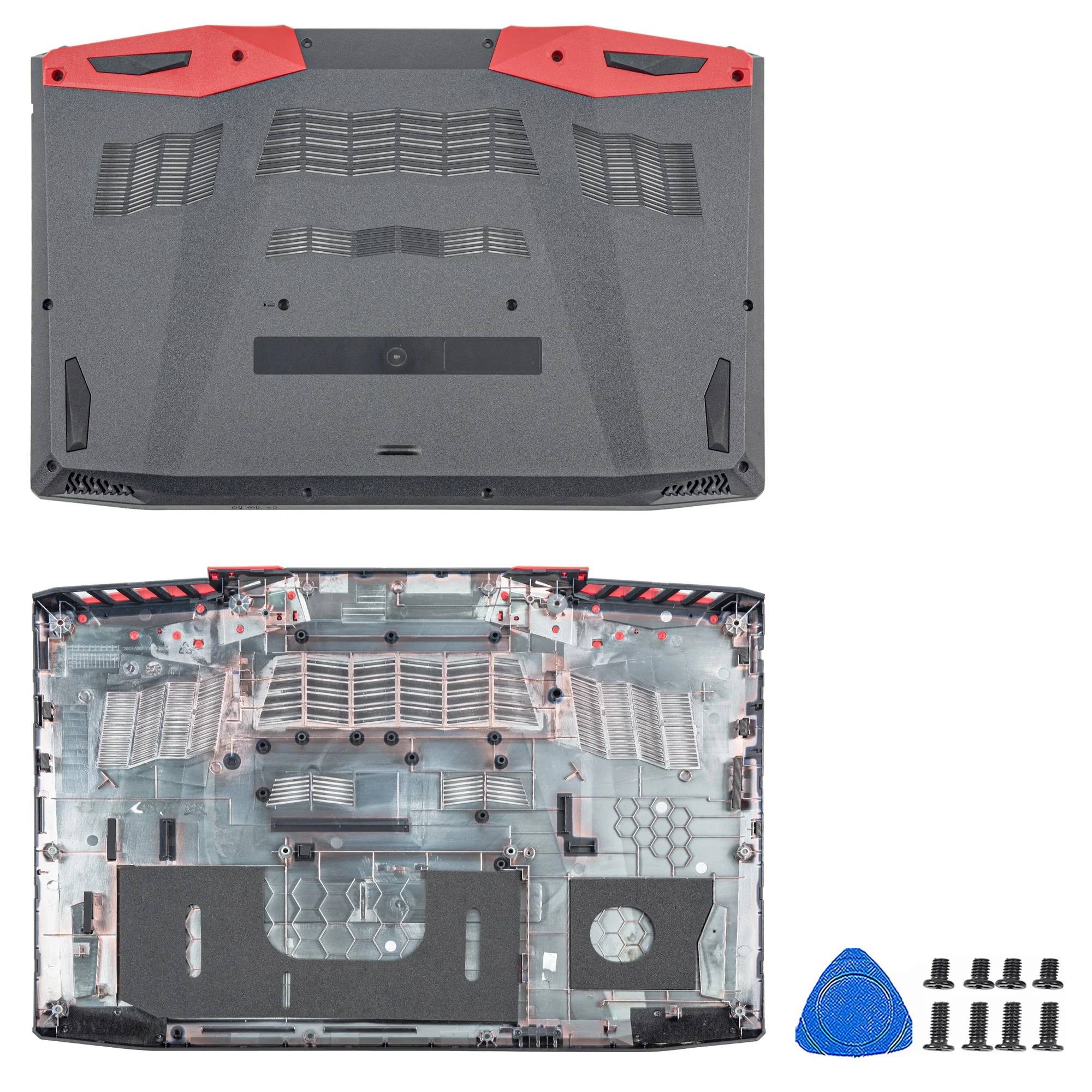 Imagem -05 - para Acer Vx15 Vx5591 Vx5-591g N16c7 Tampa Traseira Lcd Moldura Frontal Caixa Inferior Dobradiças Peças de Laptop Substituir Novo Case