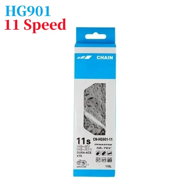 Deore XT XTR Road MTB Bike Chains 11/12S Bicycle Chains CN HG601 HG701 HG901 M7100 M8100 With Quick-Link 116L/126L Bike Chain