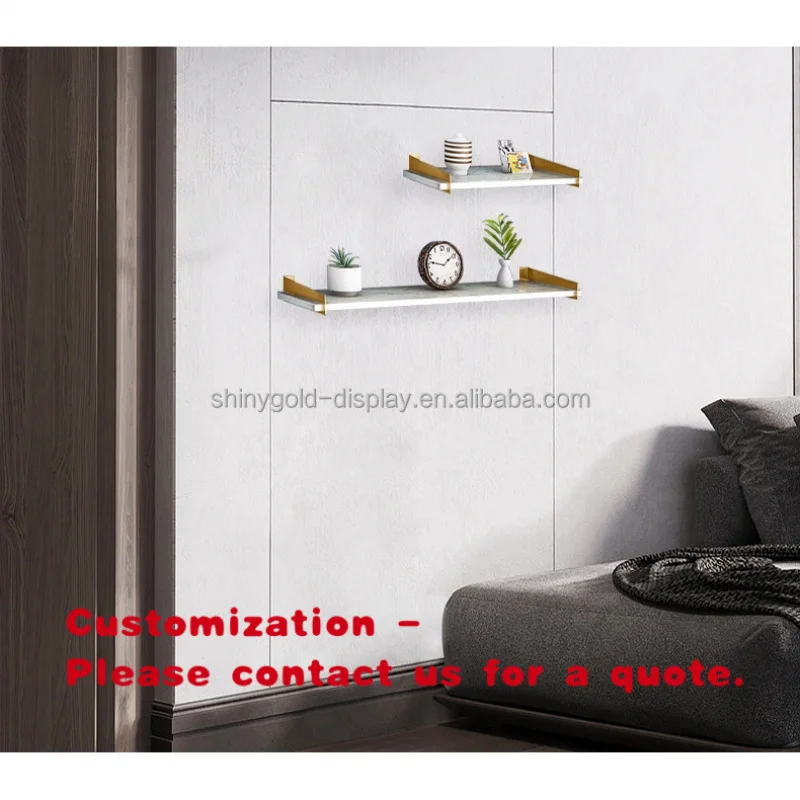 custom.Simple Style Stainless Steel Mdf Shoes Stand Display Shop Shoes Display Wall Mounted Shoe Racks