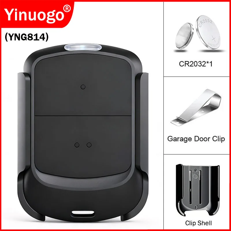 MITTO2 MITTO4 MITTO 2 4 B RCB 02 04 KLEIO B RCA TRC1 TRC2 TRC4 Garage Door Remote Control 433MHz Rolling Code