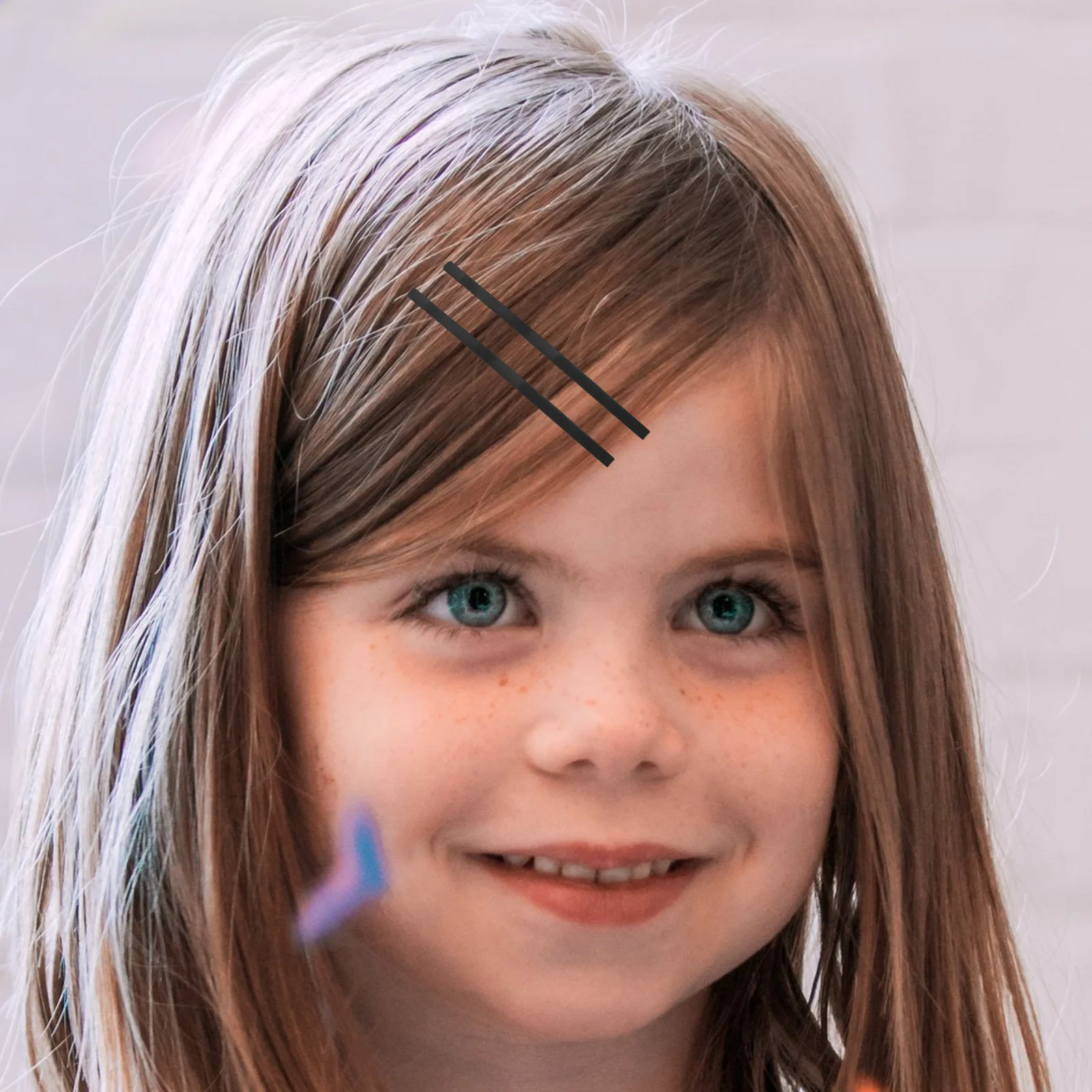 

100pcs 3.34" Curved Bobby Pins Black Large Non-Slip Clips For Women Thick Long Hair Updos Chignon - Reusable Hair Barrettes