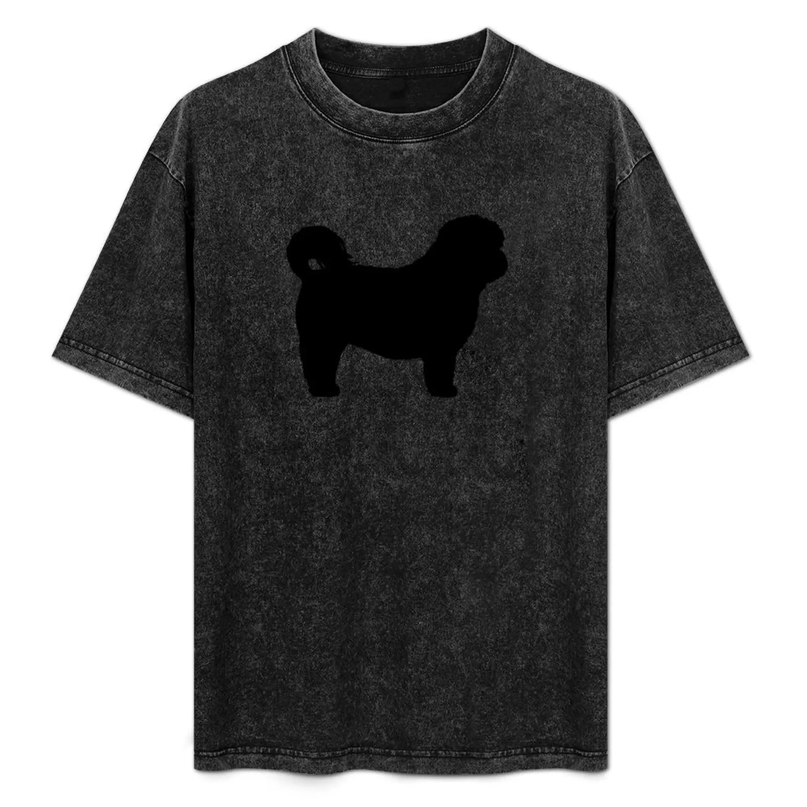 

Black Shih Tzu Dog Silhouette(s) T-Shirt Breathable Mesh Panel T-Shirt