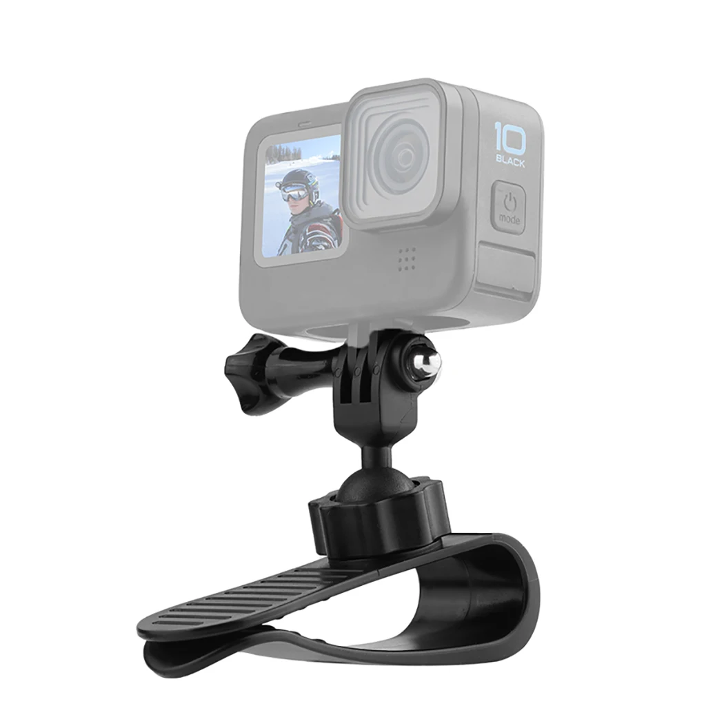 FEICHAO Car Sun Visor Camera Holder Bracket w/ 1/4 Tripod Adapter for GoPro 13 for Insta360 G03 X4 One X2 /OSMO Pocket 3 Camera