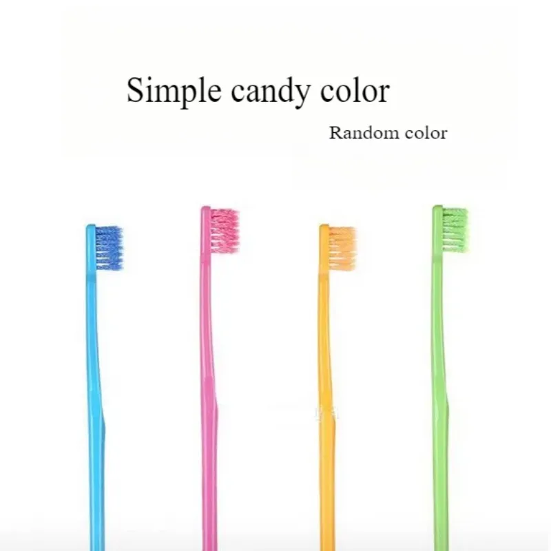 Colorful Ultra-fine Double-layer Spiral Adult Removing Dental Plaque Teeth Whitening Multiple Candy Colors Manual Toothbrush