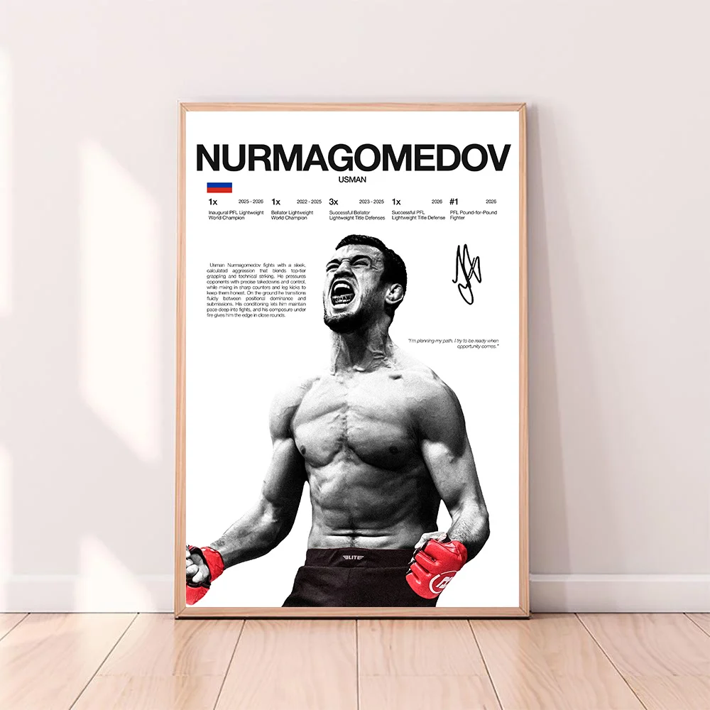 Boxing Legend Fighting Poster, Modern Art, UFC Inspirational Figure Canvas Painting, Home Decoration Cuadros