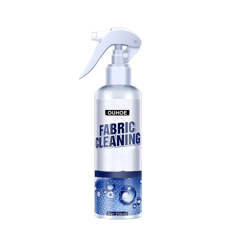 30/100/256ml Car Interior Leather Cleaning Agent Ceiling Fabric Flannel Cleaning Spray Chemical-Free Carpet Car Cleaner Tool