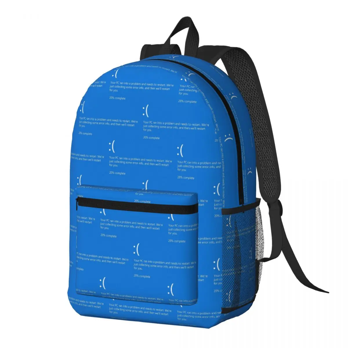 Blue Screen Of Death NEW Backpack Daypack Large Capacity Kids BookBag School Bag Shoulder Bags for Men Women