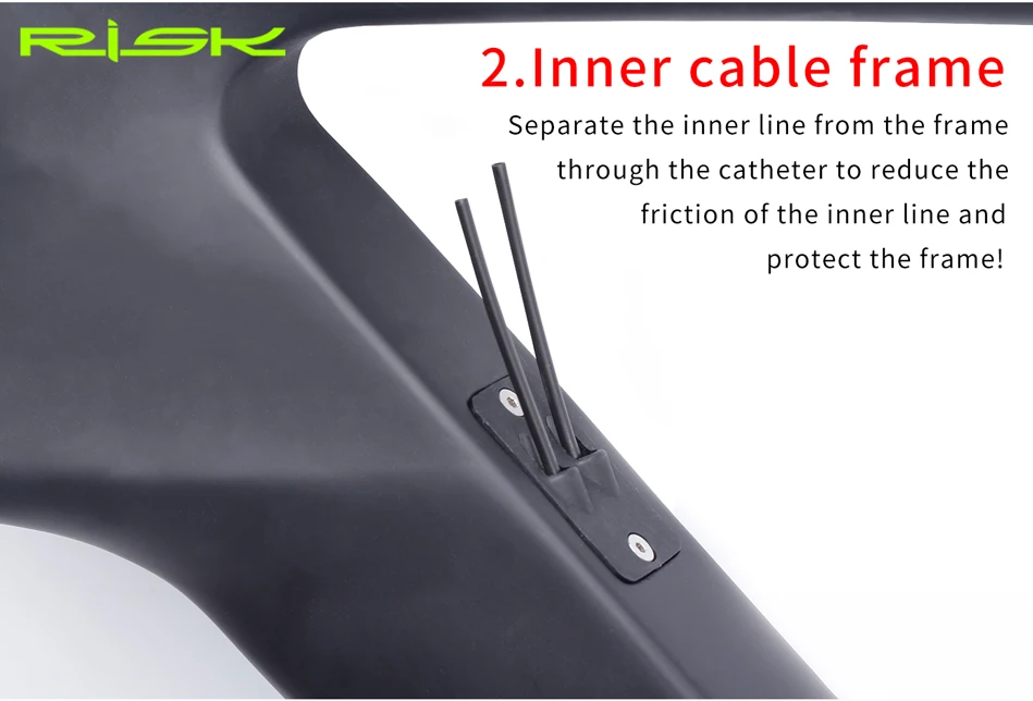 RISIKO 3 m Fahrradbremse Slick Lube Liner + 2 Staubstecker MTB Rennrad Schaltkabel Katheter Ölrohr Rohrgehäuse Innenleitung Lube – Detail 7