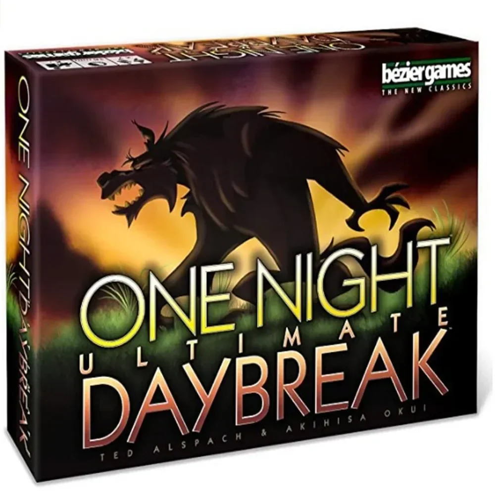 One Night Ultimate Werewolf Daybreak Vampire Alien Super Vallian Bonus Roles Card Game For Party Playing Cards Board Games