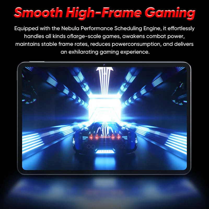 Nubia Pad Pro Tablet Snapdragon 8 Gen 3 10100Mah بطارية 10.9 بوصة 144 هرتز شاشة LED 66 وات شحن سريع بلوتوث 5.3