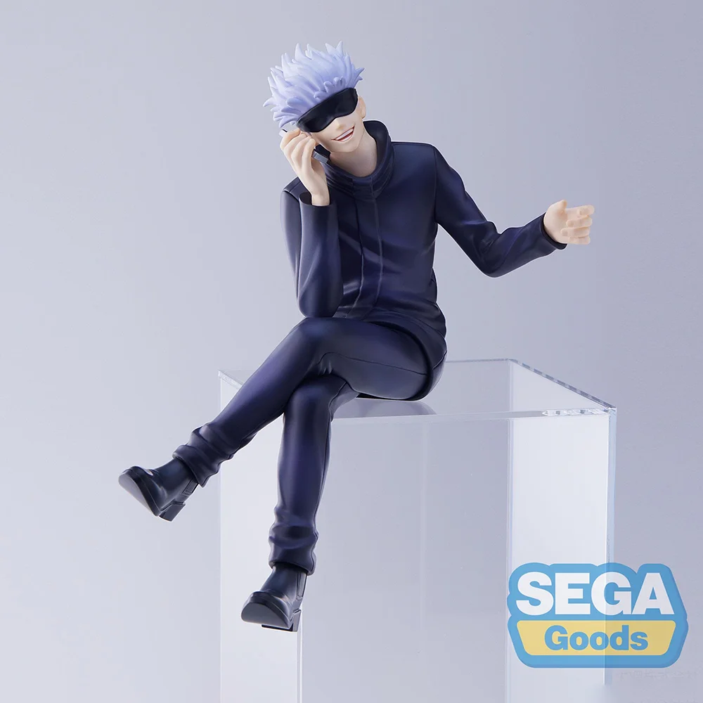 متوفر في المخزون الأصلي سيجا جوجوتسو كايسن جوجو ساتورو الرد على الهاتف بولي كلوريد الفينيل شخصيات كرتونية عمل نموذج لجسم اللعب المقتنيات الهدايا