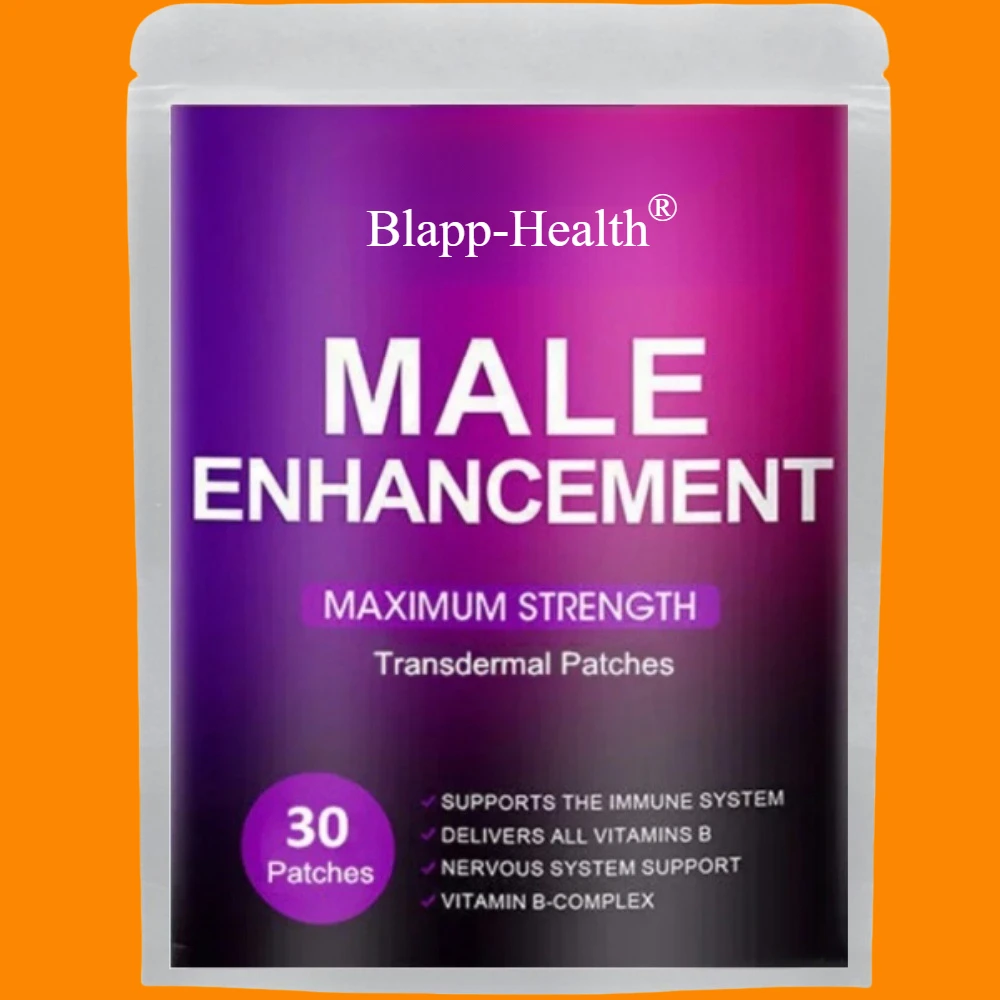 Male Enhancement Transdermal Patches,enlarger, Bigger,longer,growth,thicker,30 Patches One Month Supply