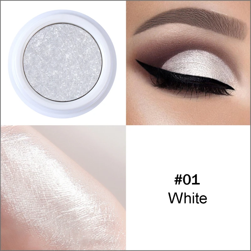 12 Colors Eye Shadow Makeup Palette Mashed Potatoes Shimmer Pigment Single Color Eye Shadow Shine Diamond Shadow Make Up