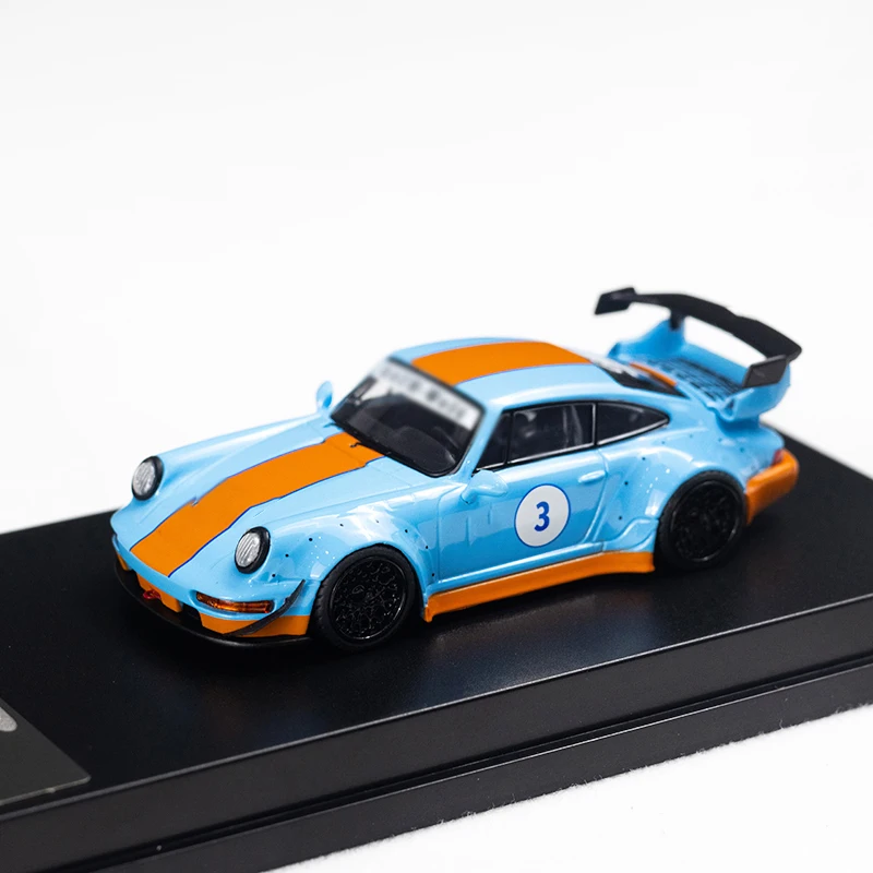 XF 1:64 964 wide-body RWB alloy static car model decoration