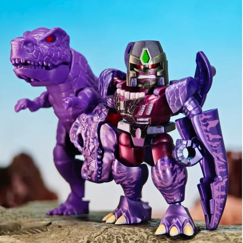 HOT BLOKEES Transformers Defender Version 6 Beast Wars Blind Box Action Figures Optimus Prime Megatron Collectible Model Gift view 3