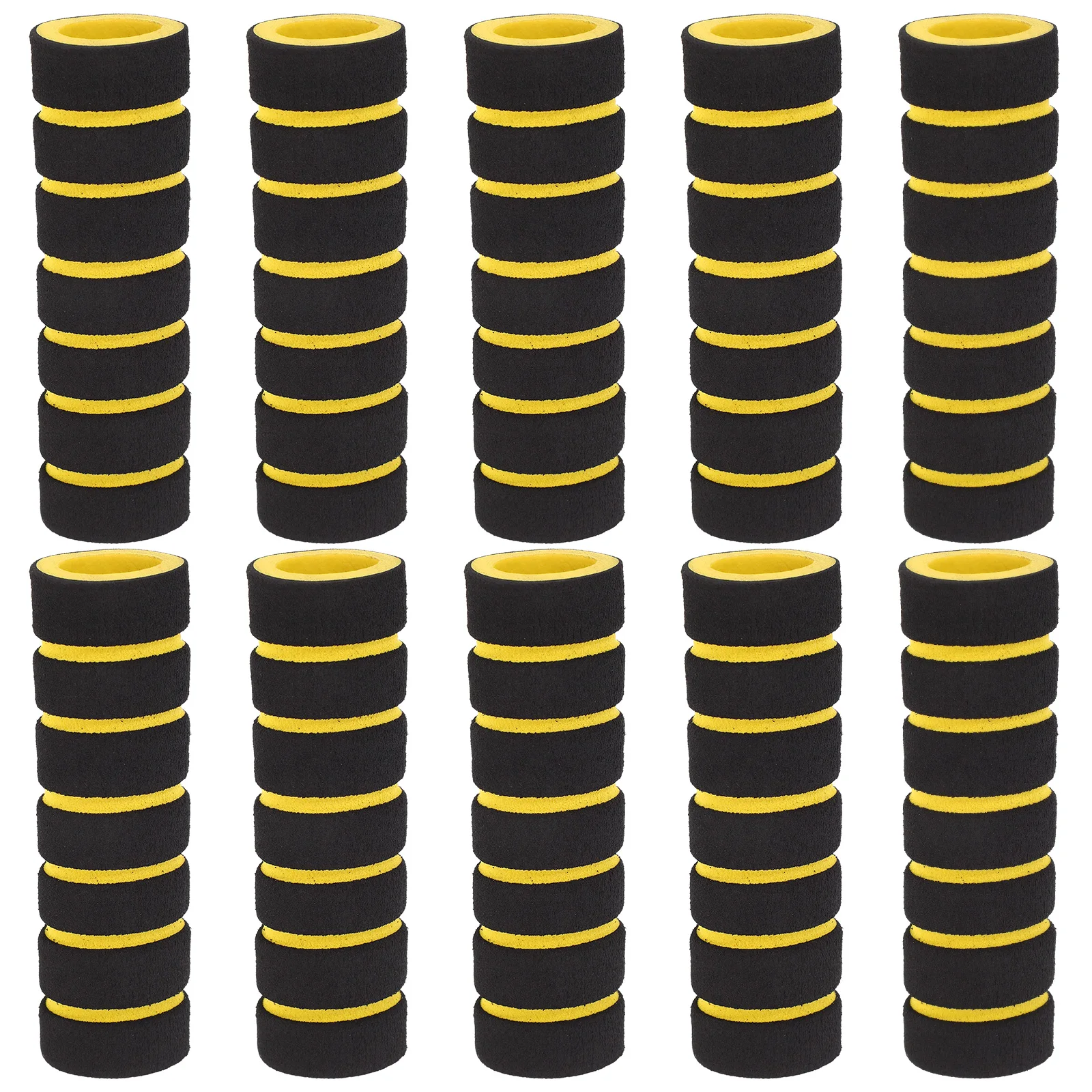 

10pcs Foam Fitness Equipment Durable Gym Handle Tube Replacements Exercise Machine Attachments Leg Extension Ab Training