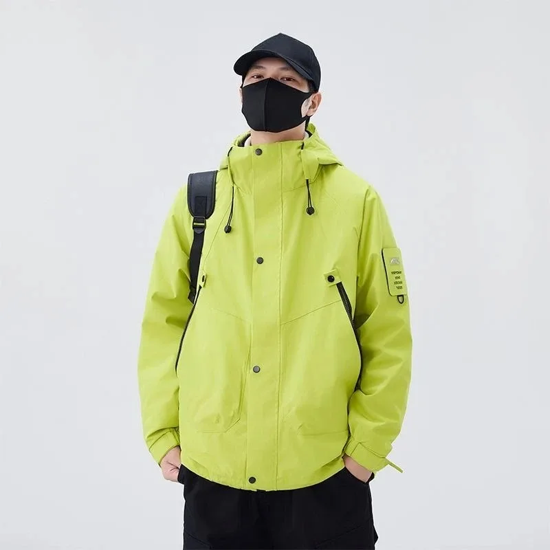 

Men Women Windproof Waterproof Added Thickened Winter Outdoor Bestseller Detachable Inner Liner 90 Down Three-in-one Down Jacket