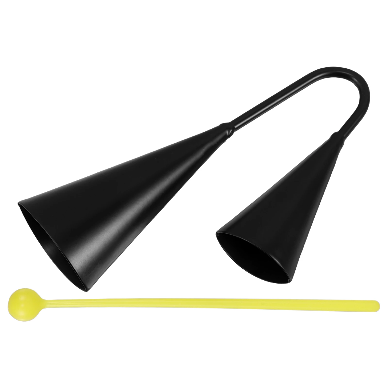 

Kids Musical Instruments For Toddlers Handheld Two Tone Cowbell Binaural Percussion Agogo Bell For Early Music Education