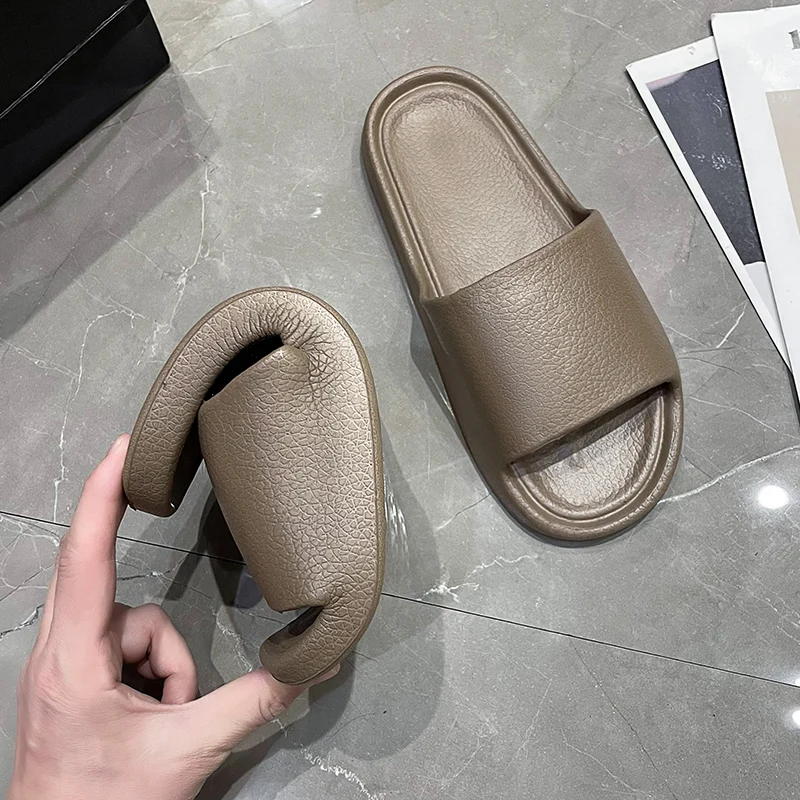 Women Slippers Summer Flat Lightweight EVA Home Bathroom Slippers Comfort Massage Couples Indoor Slides Shower Shoes