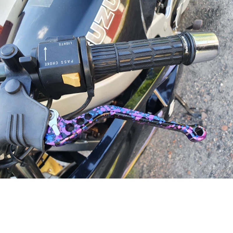 Tie-dye Mix Color Motorcycle Brake Clutch Lever For Yamaha YZF R1 R6 R3 R25 R15 R125 MT03 MT07 MT09 MT 07 MT-09 FZ07 FZ09 Levers