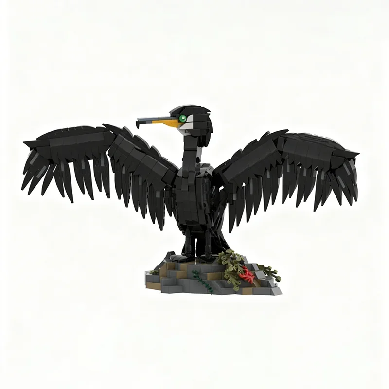 

963PCS MOC Cormorant Model Building Blocks Construction DIY Creative Idea Festival Gift Toy Education