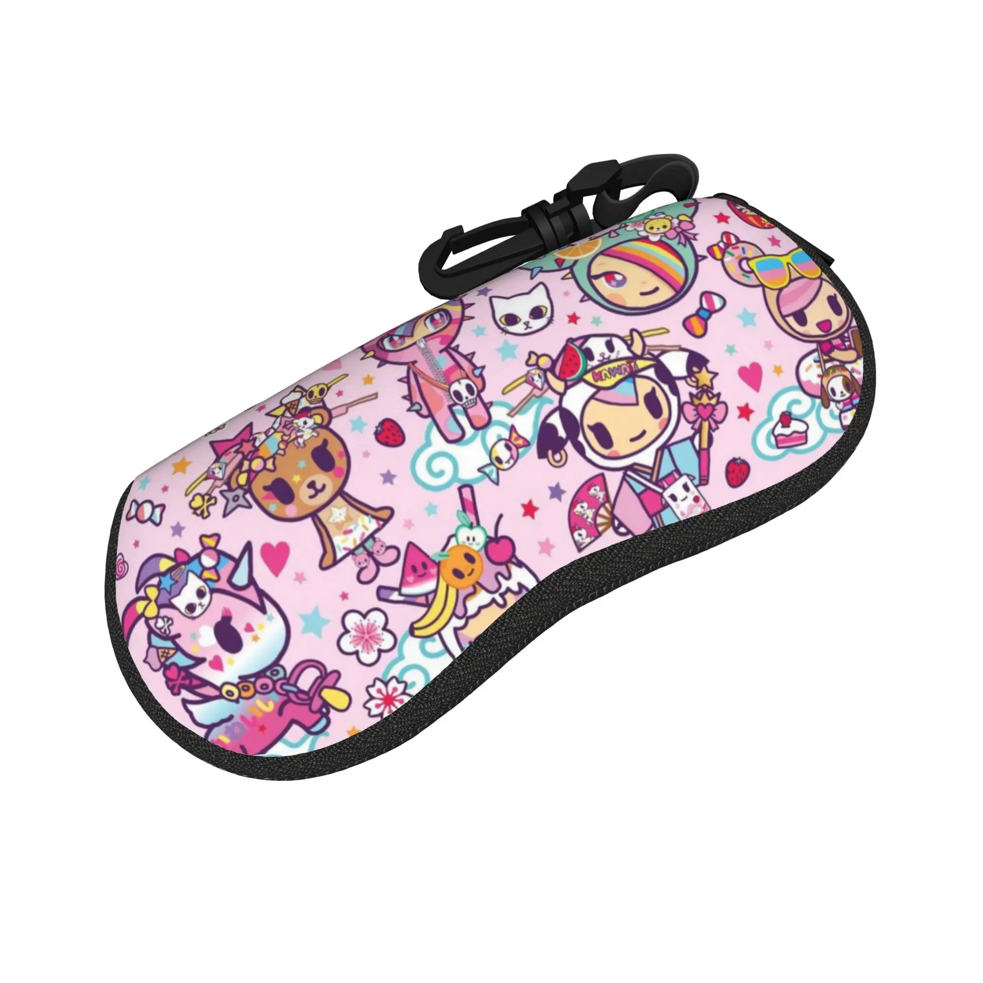 Donutella Sandy Unicorno  Accessories Glasses Case for Girl Anti-Fall Box  Eyewear Protector Charming Eyewear Container