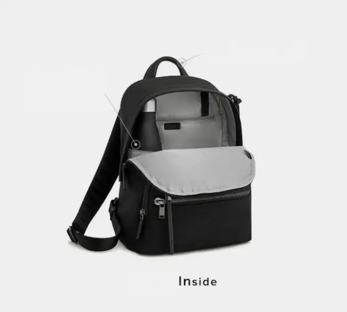 Mochila de nailon balístico para mujer: bolso informal ligero para ordenador portátil, mochila duradera y elegante 196603