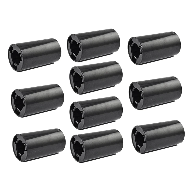 10 Pack AA to C Size Battery Adapter Case,AA to C Size Spacers, AA to Size C Battery Adapter Converter Case(Black)