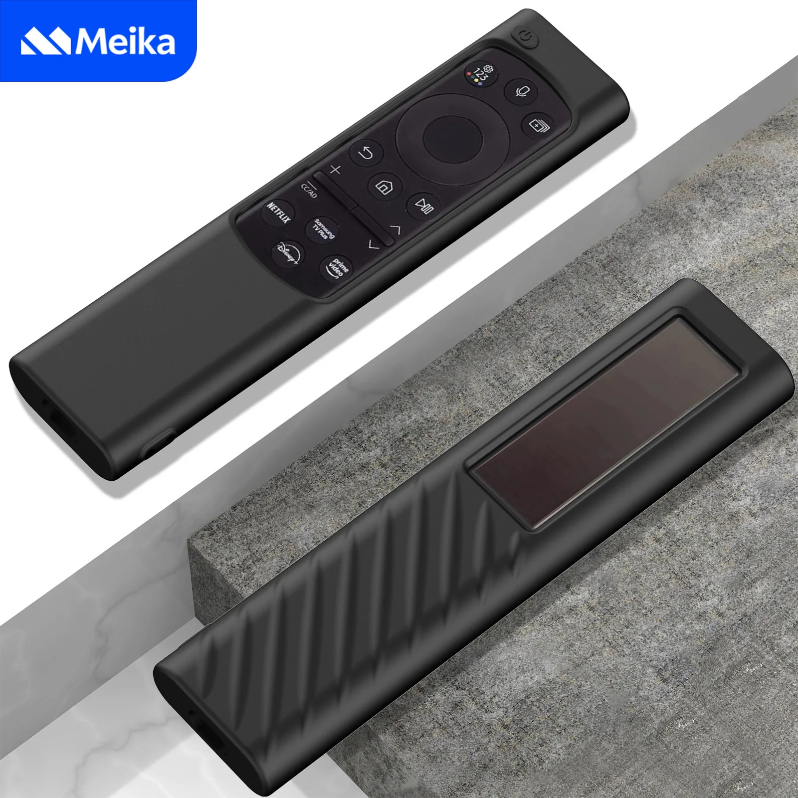 حافظة حماية من السيليكون لجهاز التحكم عن بعد Samsung BN59-01385 / 01386 / 01391 / TM2280E - غطاء جهاز تحكم عن بعد للتلفزيون الذكي مضاد للانزلاق والصدمات #5