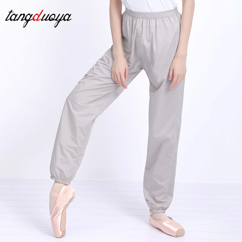 Women Ballet Dance Pants Warm-up pants Elastic Waist Baggy Sport Sweat Pants Girls Adult Trousers Hip Hop Tracksuit Pants