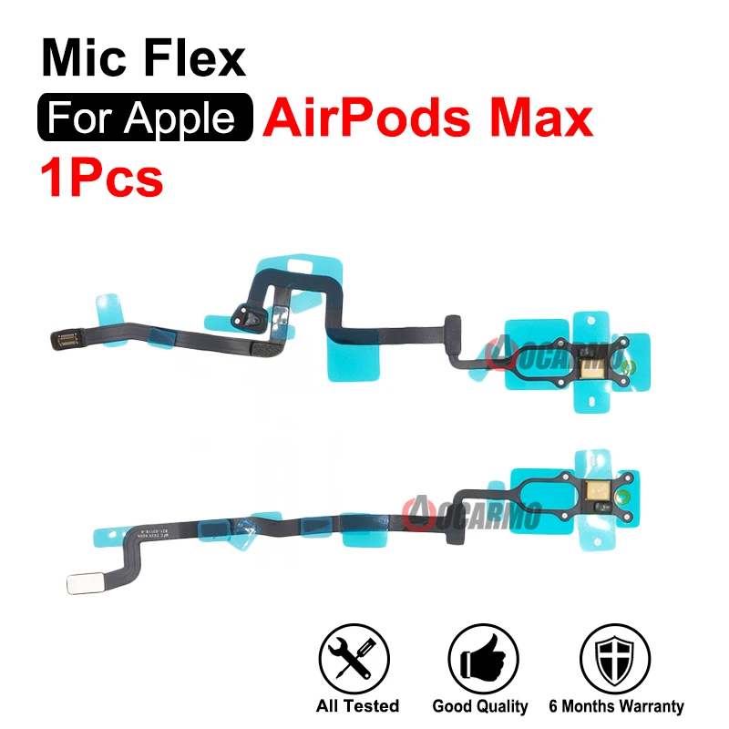 

L R шумоподавление микрофона гибкий кабель для AirPods Max ремонт запасные части