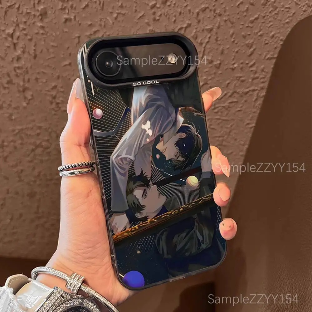 Casing Ponsel O-Omniscient Reader Viewpoint Untuk iPhone 17,16,15,14,13,12,X,8,Pro,Max,Plus,E,SE4,Air,Mini Hitam IMD Matte