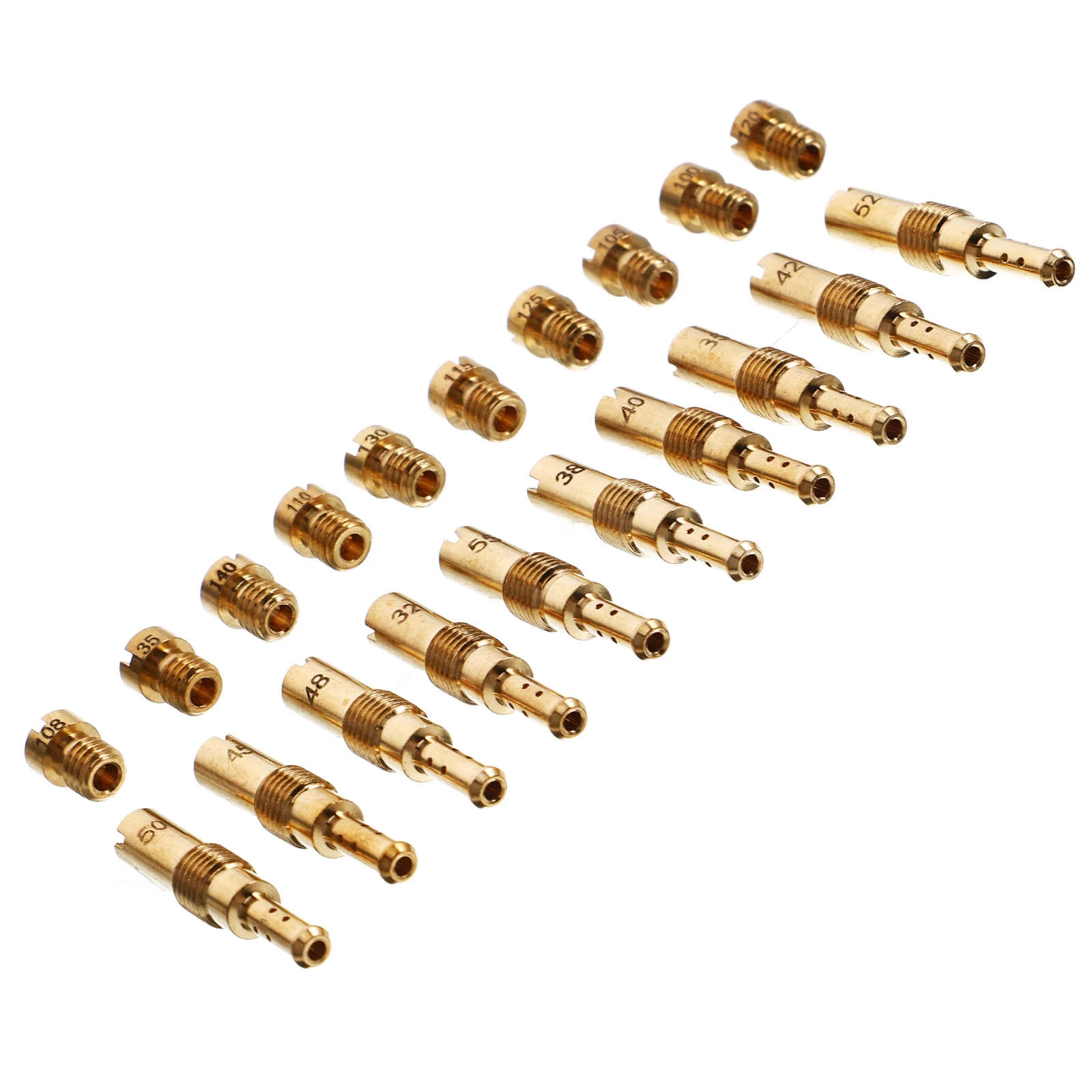 

1Set Carburetor Jet Kit with Main and Auxiliary Measuring Holes Injection Components for Car Atv Generator