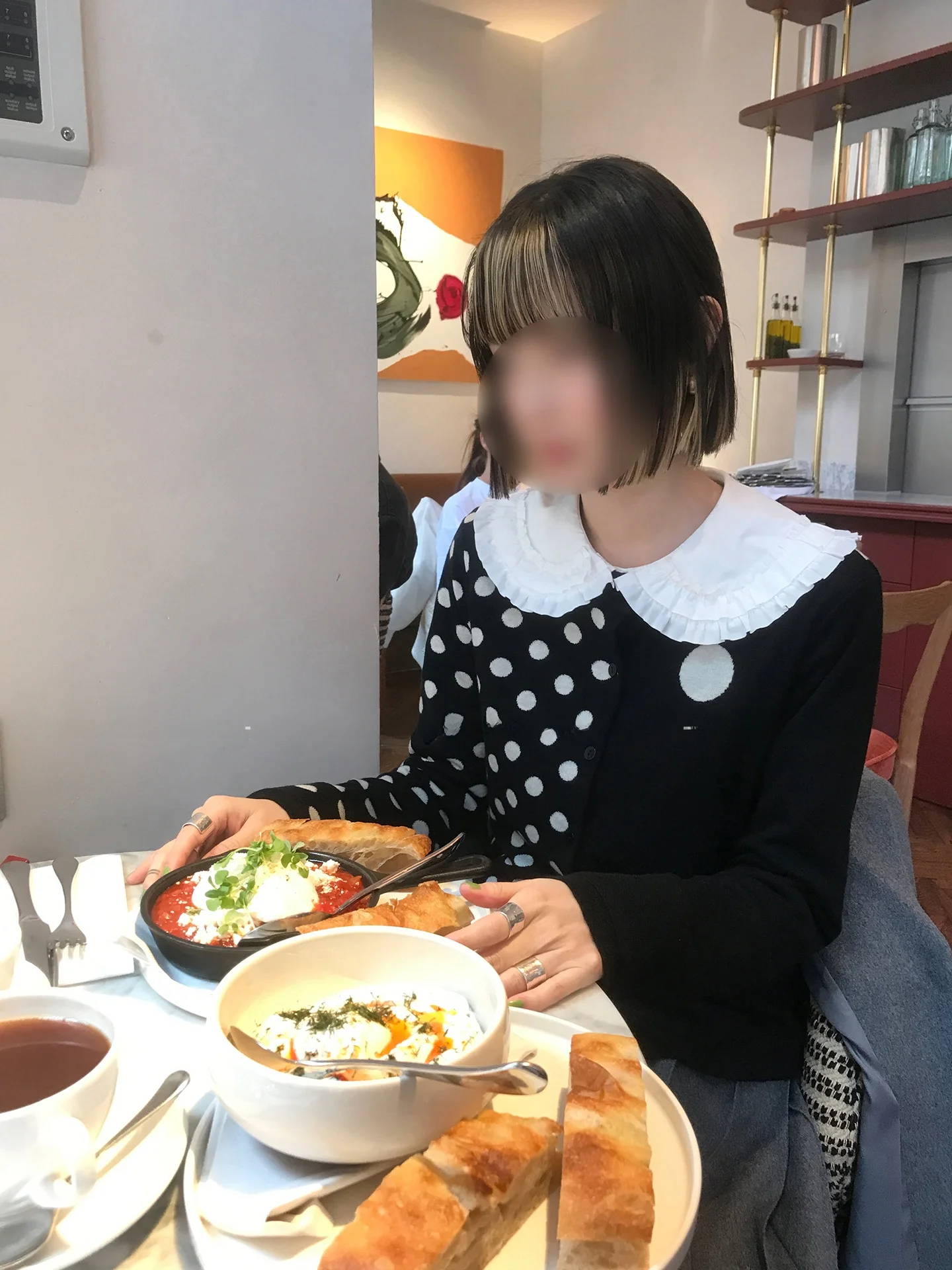 

MONA 3 Woolen Polka Dot Two-Sided Wear Women's Sweater Casual Sle Long Sve round Ne Open Cardigan Loose Fit Autumn Wi...