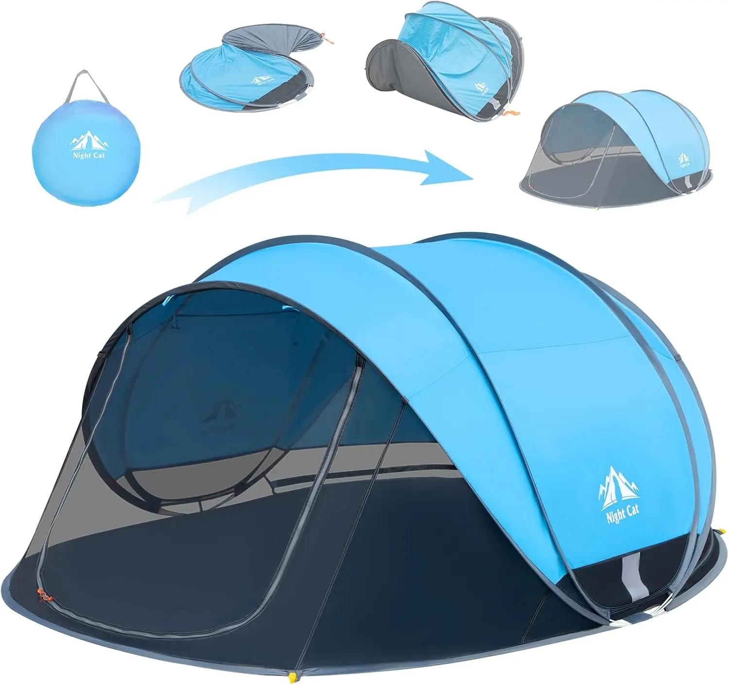 

Large Pop Up Beach Sun Shade Shelter Tent for 2-4 People Picnic Sports Outdoor Activities