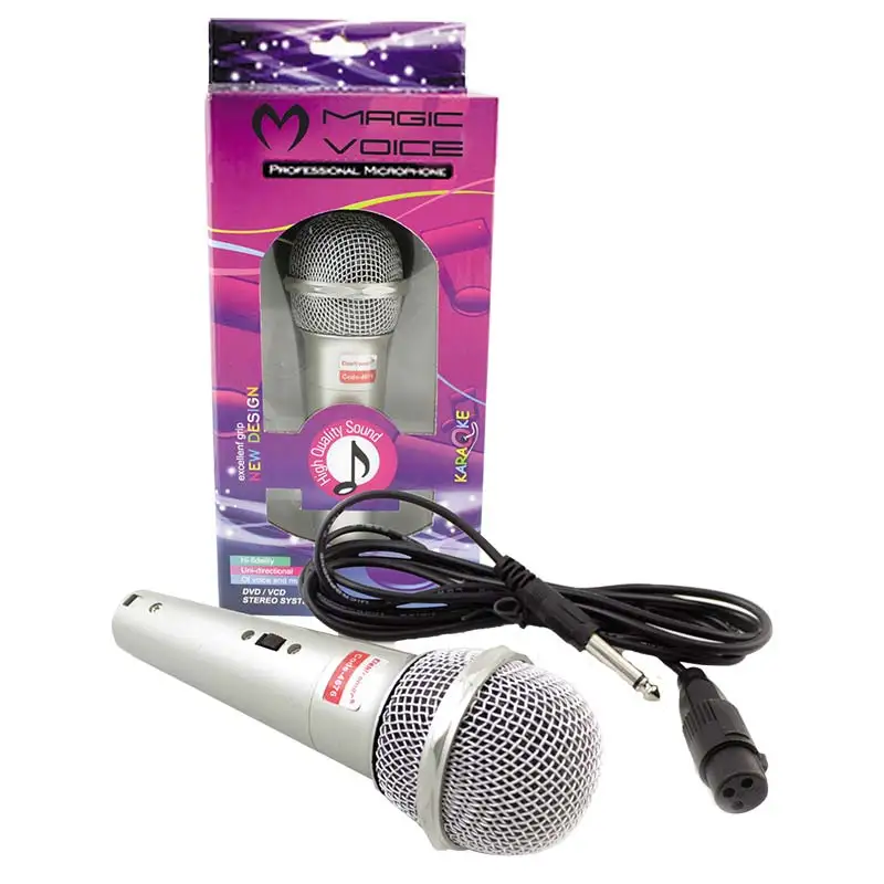 MAGICVOICE MV-4676 DYNAMIC GRAY MICROPHONE