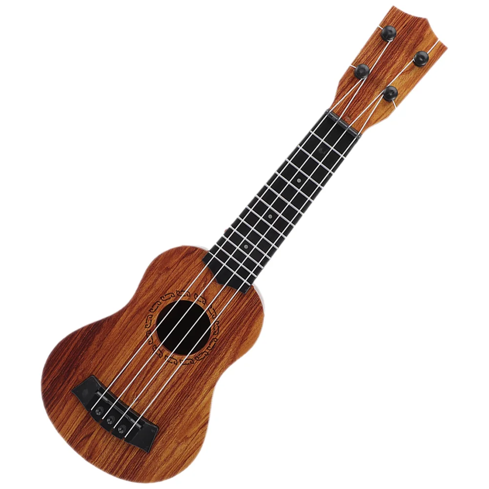 Ukulele Mini Modell Schöne Gitarre Kind Instrument Spielzeug Kleinkind Mädchen Spielzeug für Pädagogische Holz Musik Kinder Spielzeug