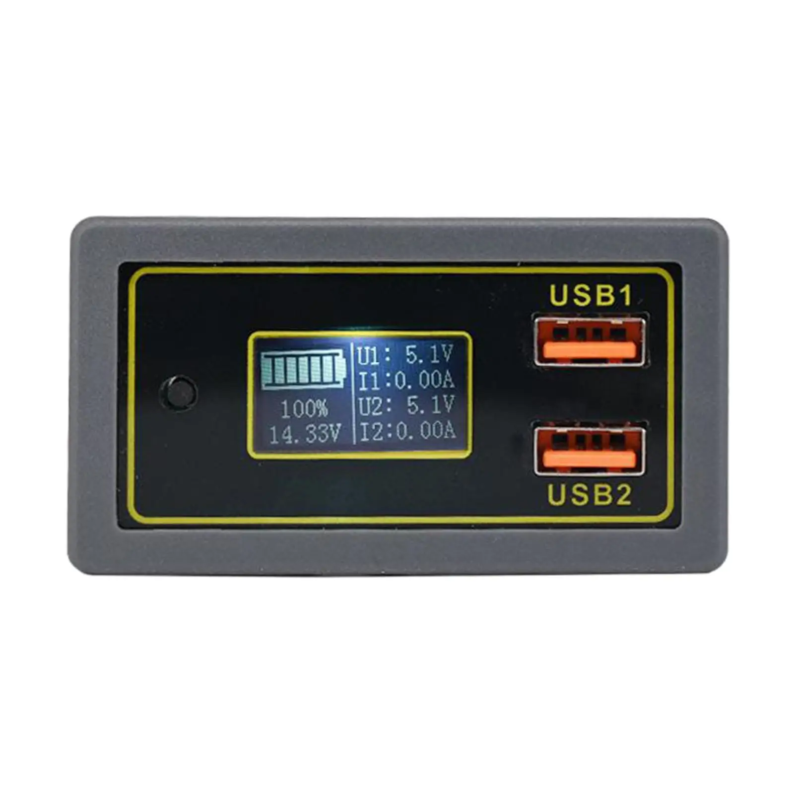 DC Multifunction Battery Monitor Meter, LCD Display Digital Current  Voltmeter Ammeter   System