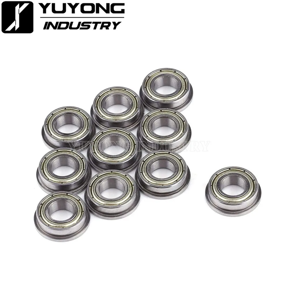 10PCS Flange Ball Bearings F688zz for 3D Printers Parts Deep Groove Pulley Wheel