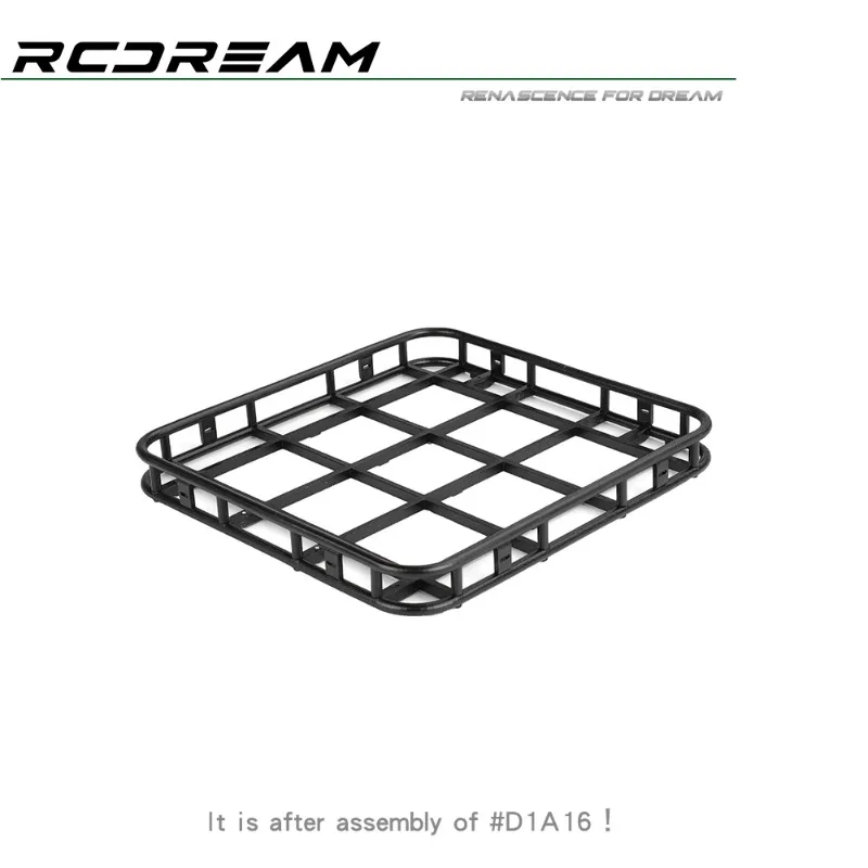 Pickup Roll Cage Luggage Rack for 1/10 RC Crawler Car RD110 SCX10 RC4WD D90 90046 TRX4 Land Rover Defender Upgradeds Accessories