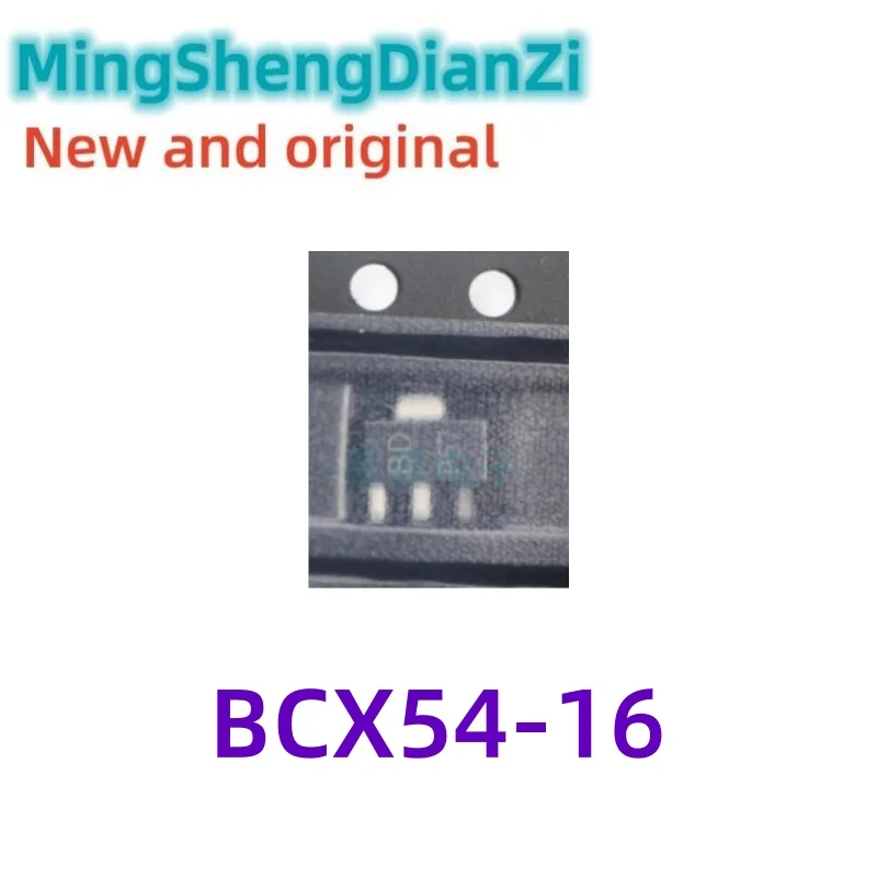 100PCS Brand new SMD transistor BCX54-16 Silk screen BD BCX54-16 SOT-89