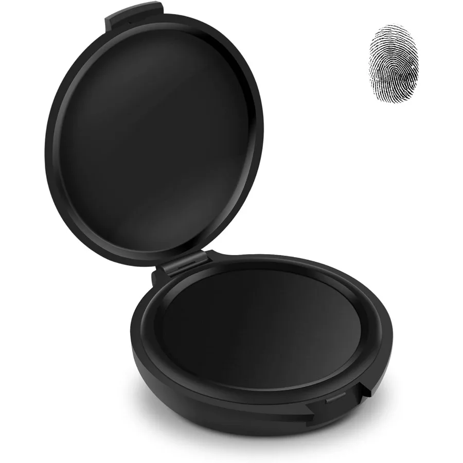 

Fingerprint Ink Pads Thumbprint Ink Pad for Notary Supplies Identification Security ID Fingerprint Cards Law Enforcement Finger