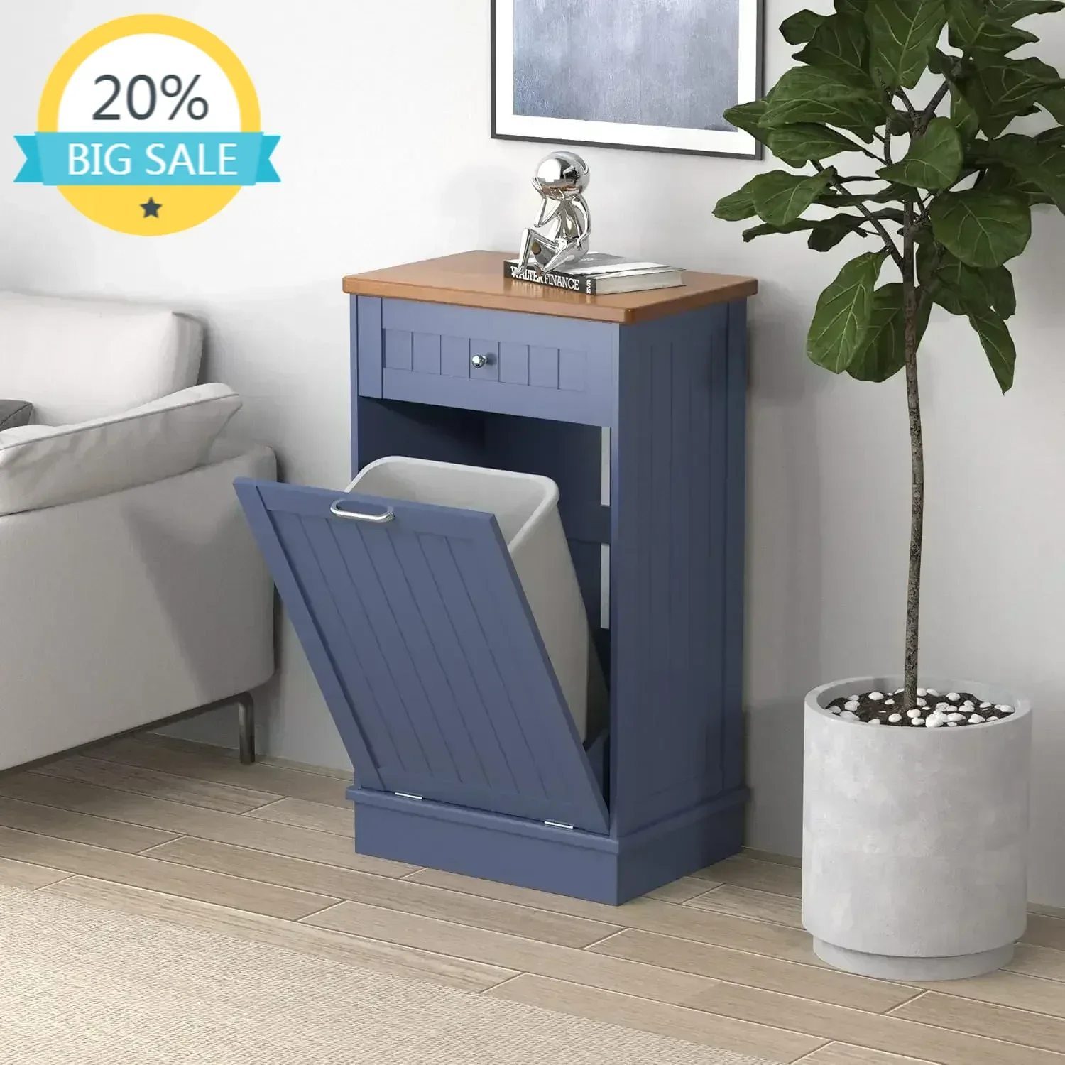 

BestsellerBestsellerBestsellerBestsellerTilt Out Trash Cabinet 10 Gallon Wooden Free Standing Laundry Sorter Cabinet,Recycling C